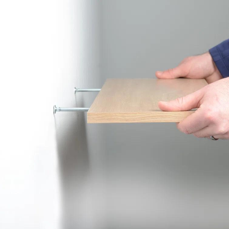 Delta Design 2 Piece Wall Shelf Set (Set of 2)