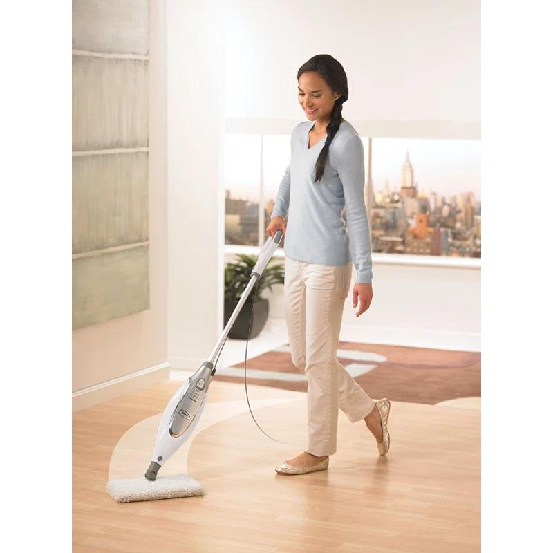Shark Professional Steam Pocket Mop Hard Floor Cleaner, With Rectangle Head and 2 Washable Pads, Easy Maneuvering, Quick Drying, Soft-Grip Handle and Powerful Steam, S3601D