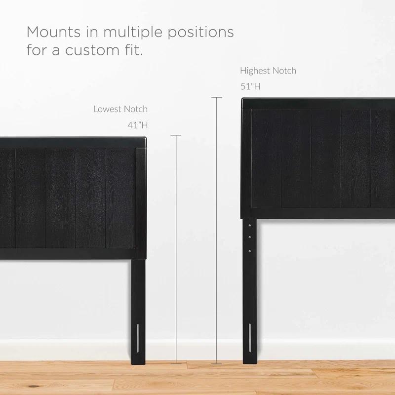 Modway Alana Wood Platform Bed with Splayed Legs
