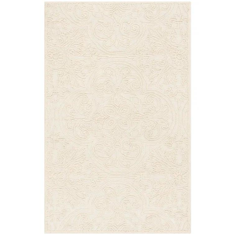 Martha Stewart Rugs Martha Stewart Hand Tufted Wool And Cotton With Latex Damask Rug