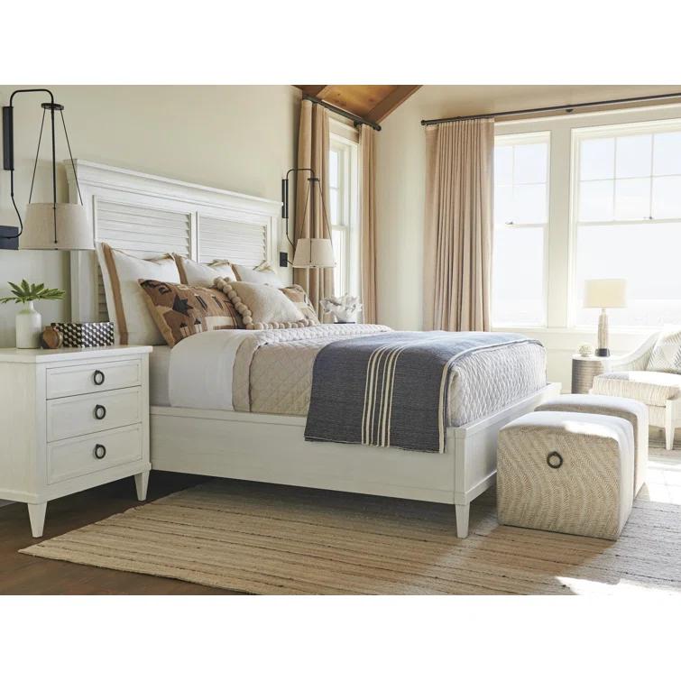 Tommy Bahama Home Ocean Breeze Royal Palm Louvered Bed