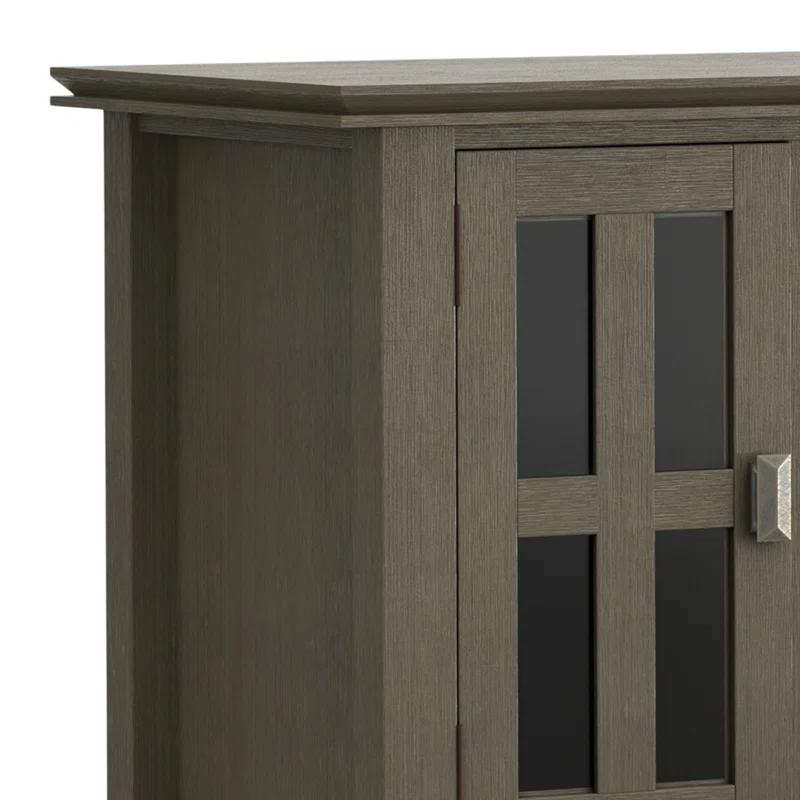 Simpli Home Artisan SOLID WOOD TV Media Stand