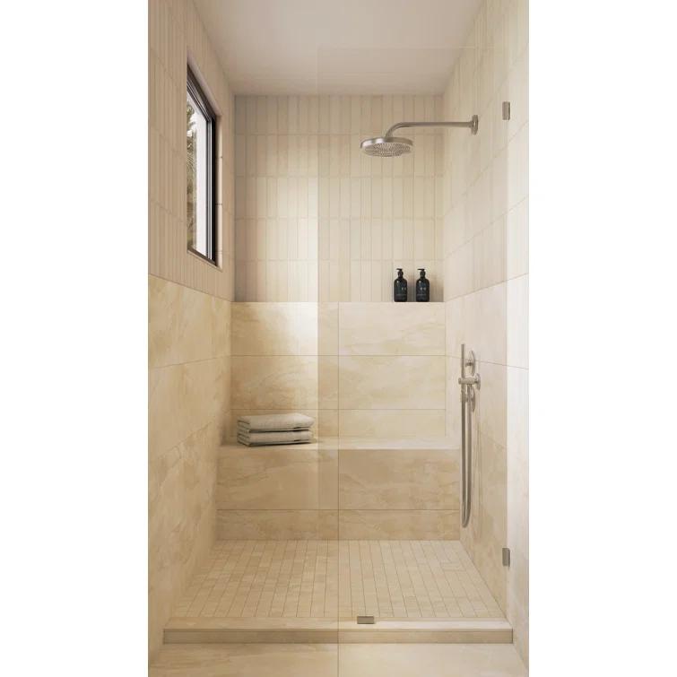 Bedrosians Gemma 12" x 24" Porcelain Marble Look Wall & Floor Tile