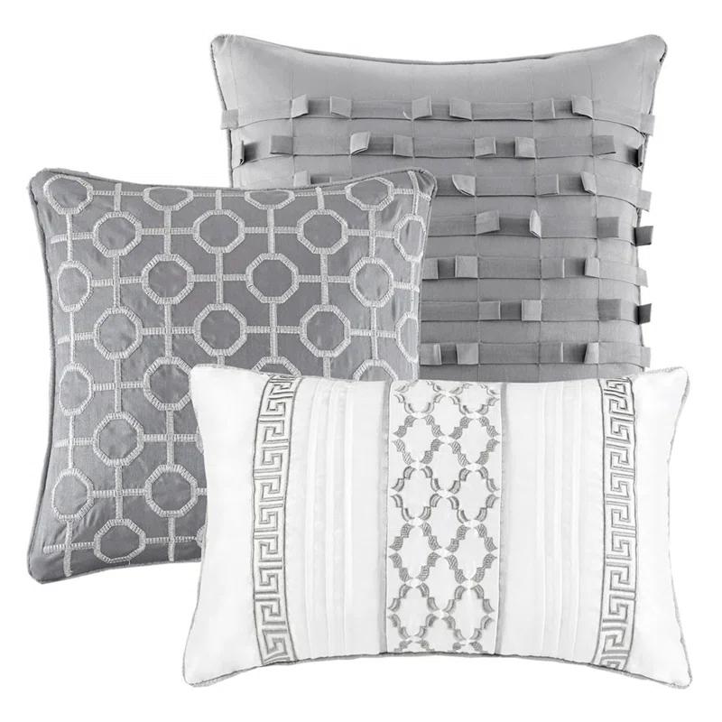 Madison Park Bennett 7 Piece Jacquard Comforter Set