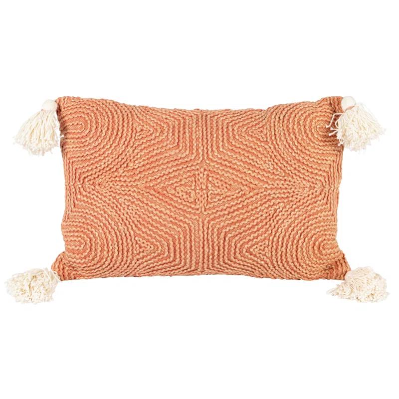 Bloomingville Embroidered Cotton Pillow Cover