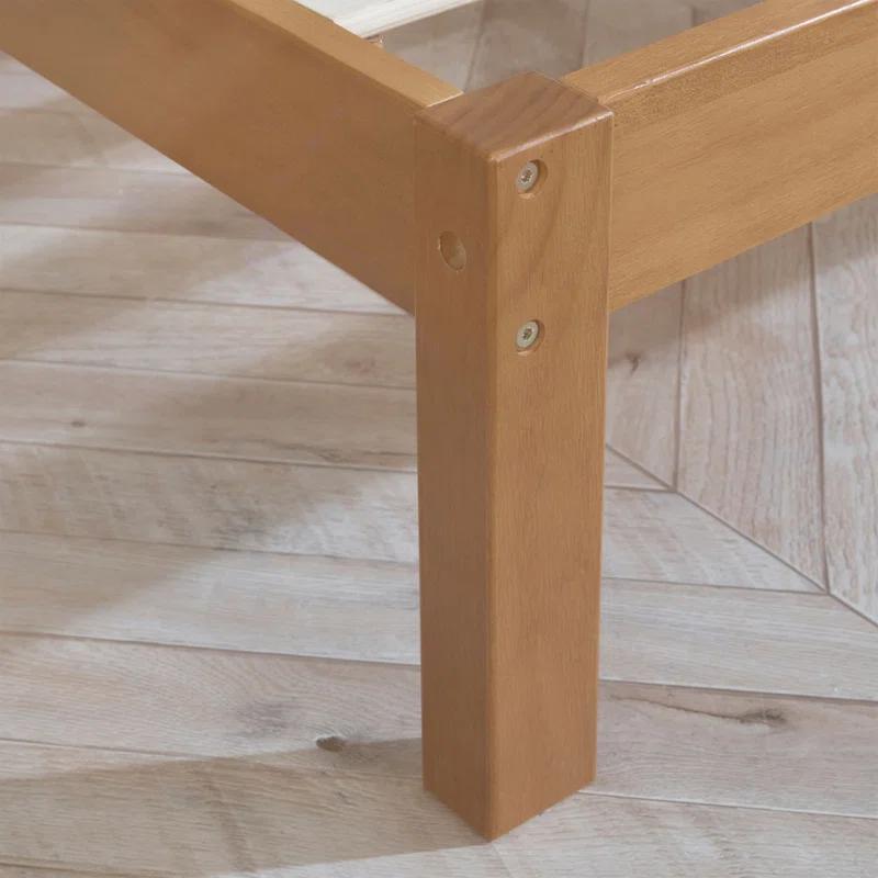 MUSEHOMEINC Wood Bed