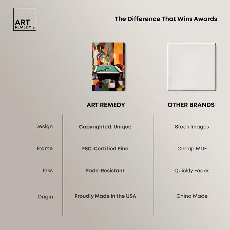 Art Remedy Time for Pool Canvas Miami Inspired Art Prints by Art Remedy