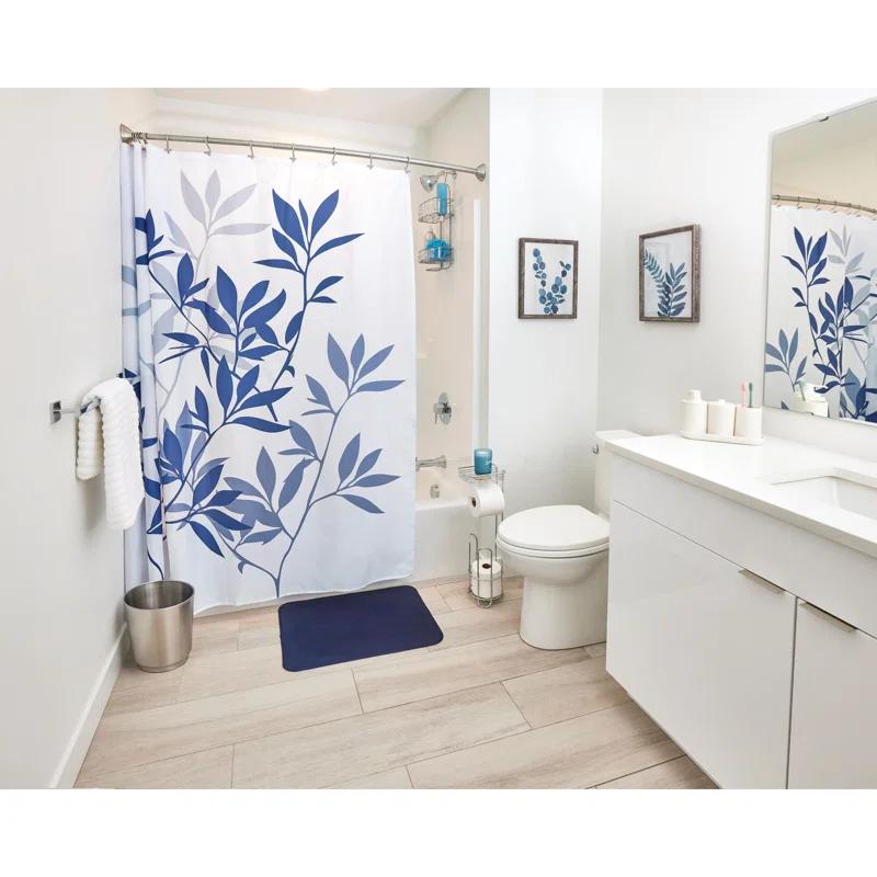 iDesign iDesign Bubbli Bathroom Shower Caddy for Shampoo, Conditioner, Soap - Clear/Silver