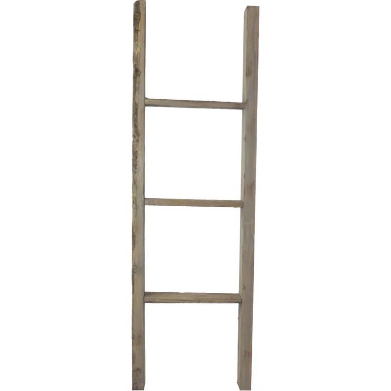 Ekena Millwork Vintage Farmhouse Rung Decorative Ladder