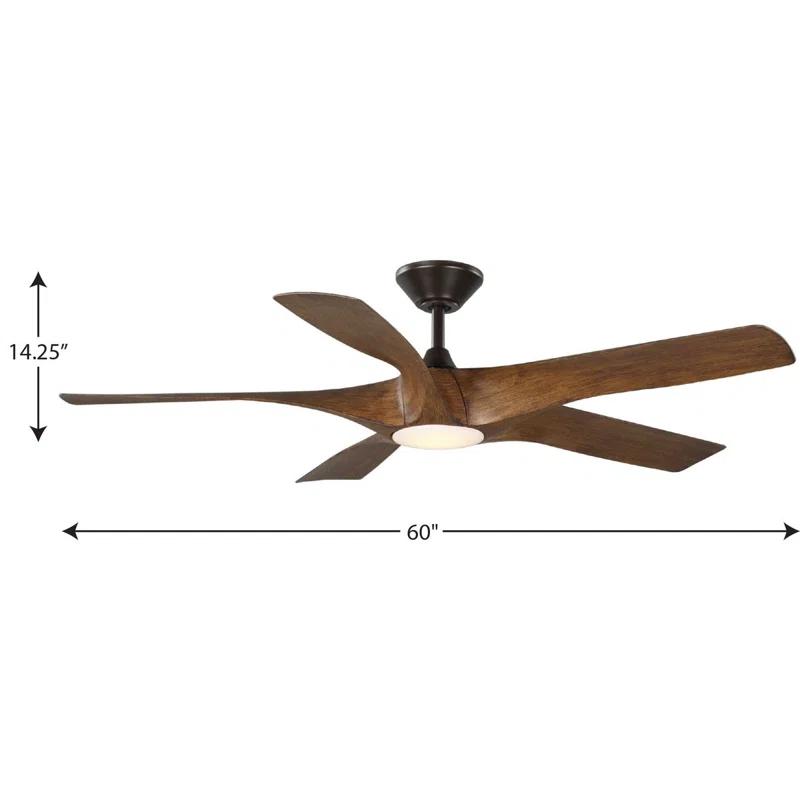 60'' Ceiling Fan with LED Lights