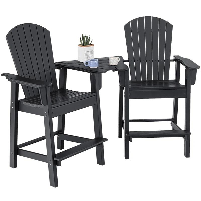 Rosecliff Heights Aryabella Plastic Adirondack Chair