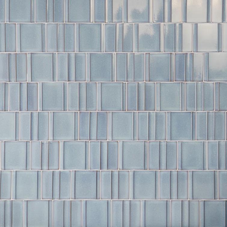 Ivy Hill Tile Metaru 5.82 In. X 5.82 In. 3D Polished Porcelain Wall Tile (7.82 Sq. Ft. / Case)