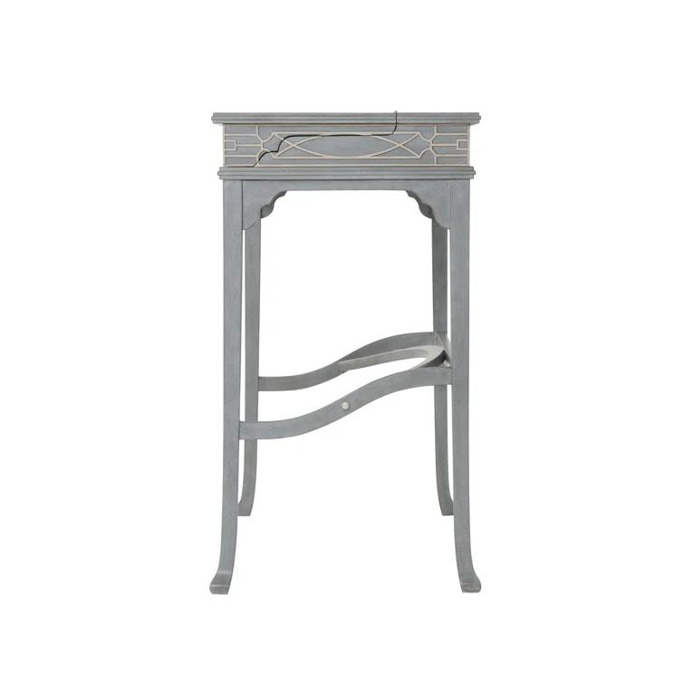 Theodore Alexander Campaign Solid Wood Secretary Desk
