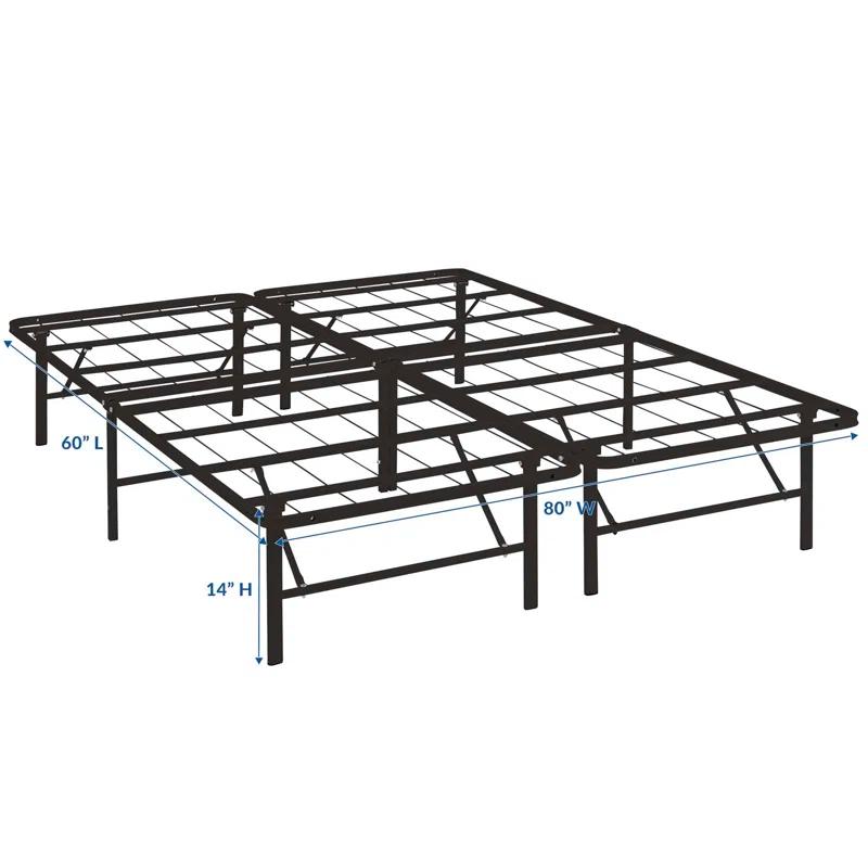 Modway Modway Horizon Stainless Steel Bed Frame