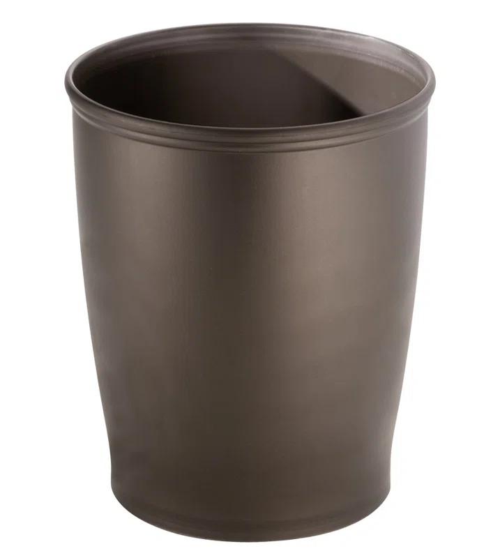iDesign iDesign Kent Plastic Wastebasket Trash Can, 8.25" x 10"