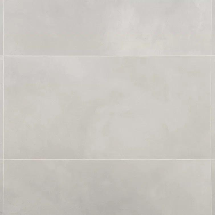 Bond Tile Ryx 15.74 in. x 31.49 in. Matte Porcelain Concrete Look Floor and Wall Tile (13.77 Sq. Ft. / Case)