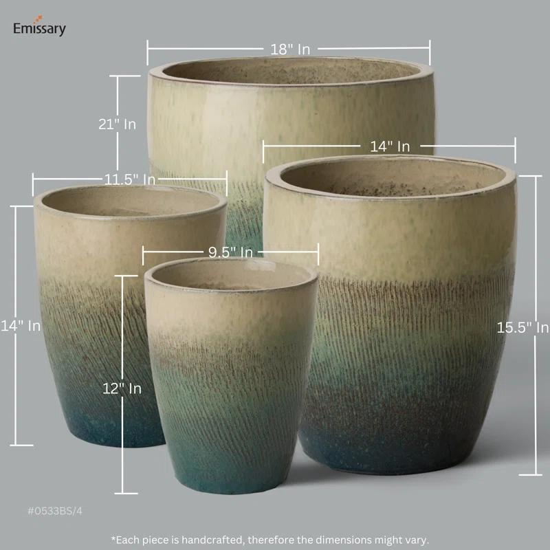 Aruba Ceramic Pot Planter