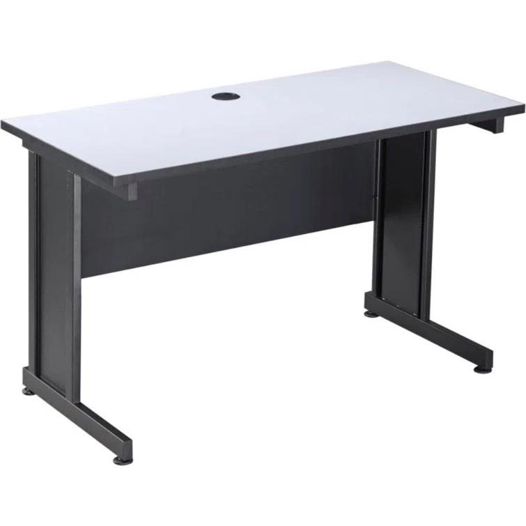 Interion Traditional Metal Base Desk Shell