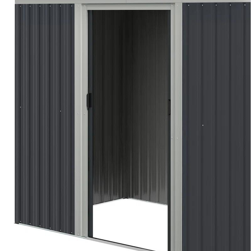 Outsunny 85.5" W x 48" D Storage Shed