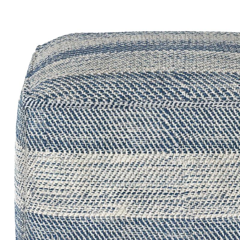 Clay Upholstered Pouf