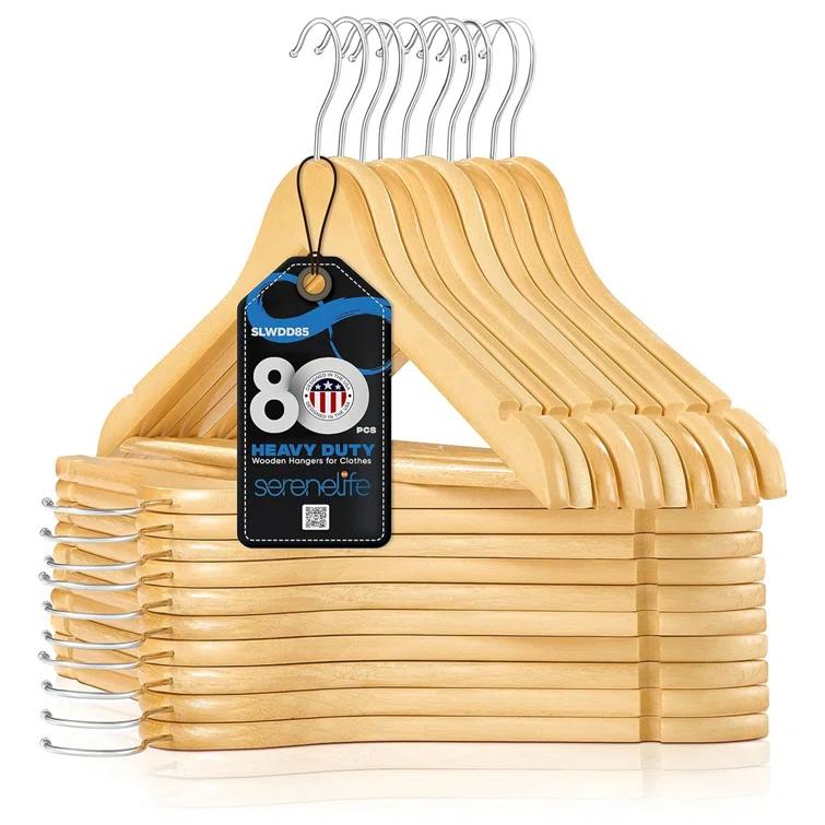 SereneLife Non-Slip Standard Hanger