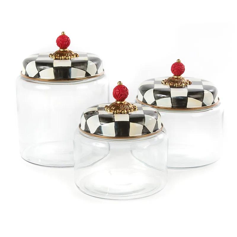 MacKenzie-Childs Courtly Check® Kitchen Canister