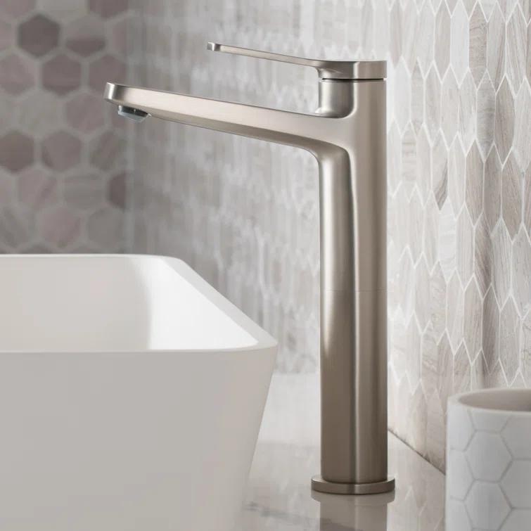 Kraus Indy Single Hole Bathroom Faucet (Set of 2) KVF-1400SFS-2PK