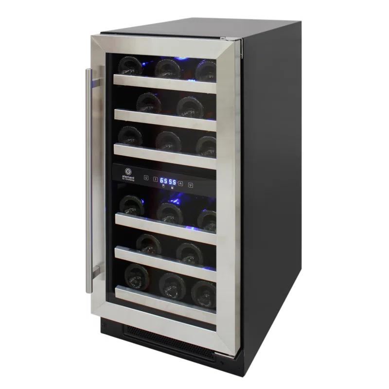 Vinotemp Connoisseur Series Compact Dual-Zone Wine Cooler