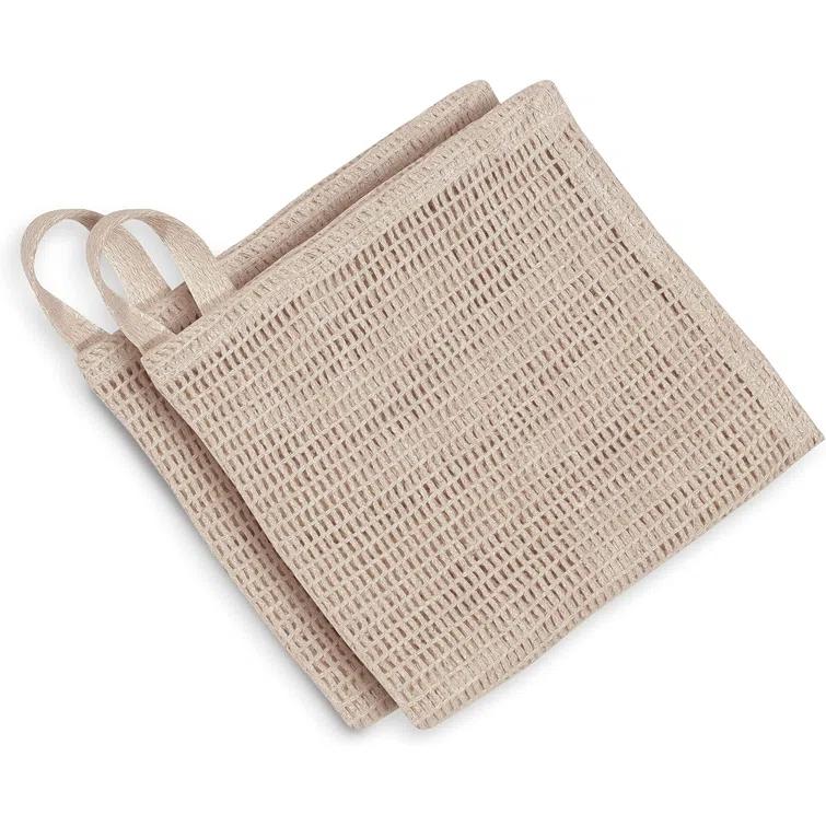 Bean Products Skin-Friendly Washcloths for Bathroom and Kitchen Fast-Drying Wash Cloths for Effective Cleaning