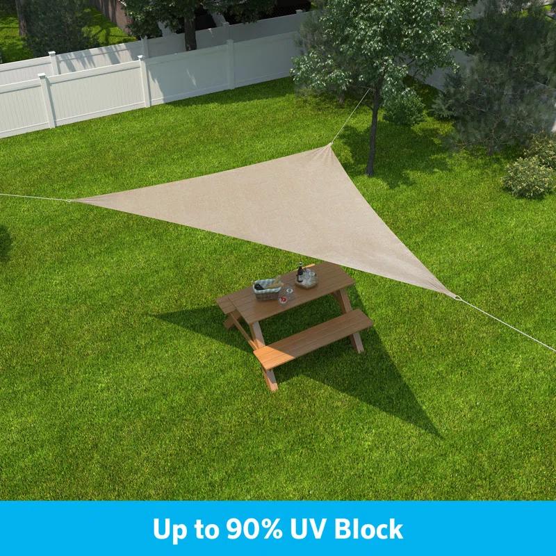 Coolaroo 142" x 142" Triangle Shade Sail