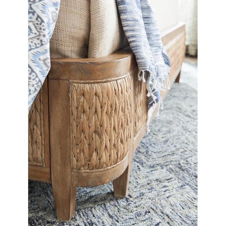 Tommy Bahama Home Los Altos Ivory Coast Woven Bed