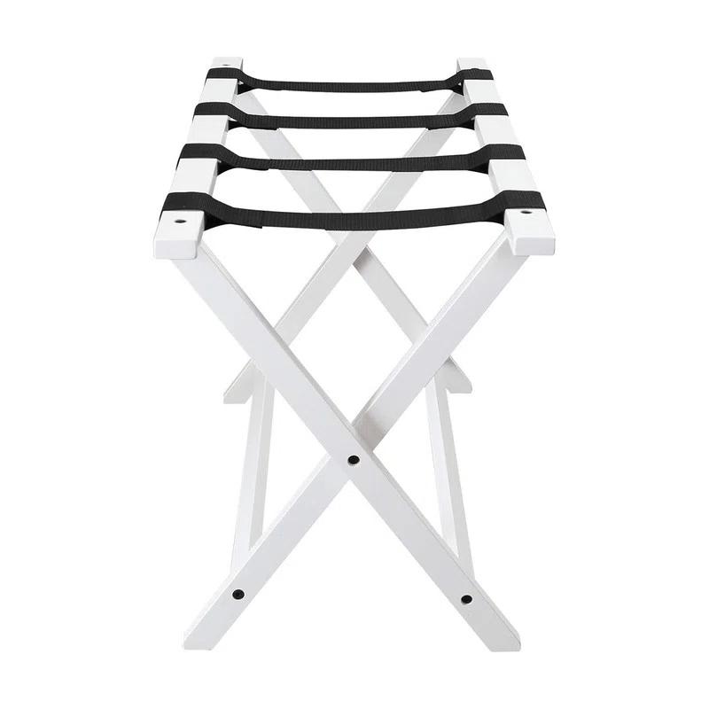 Kiflic Heavy Duty 30" Extra-Wide Luggage Rack,Solid wood Suitcase Stand for Guest Room, Bedroom, Hotel