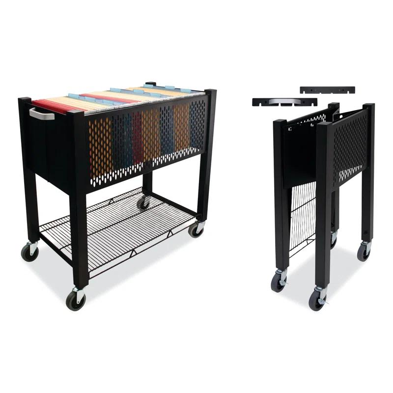 File Cart with Wheels