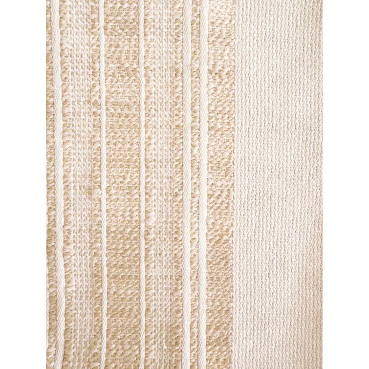 Anaya Beach Club Stripe Indigo Indoor Outdoor Table Runner