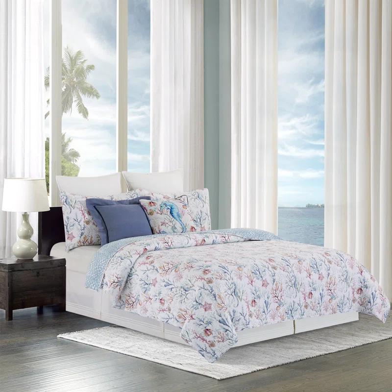 Quilt Set Cotton Reversible and Machine Washable (Set of 3)