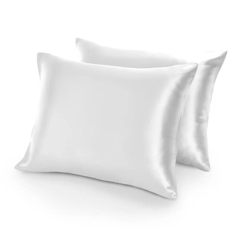 Soft Poly Satin Pillowcase Set