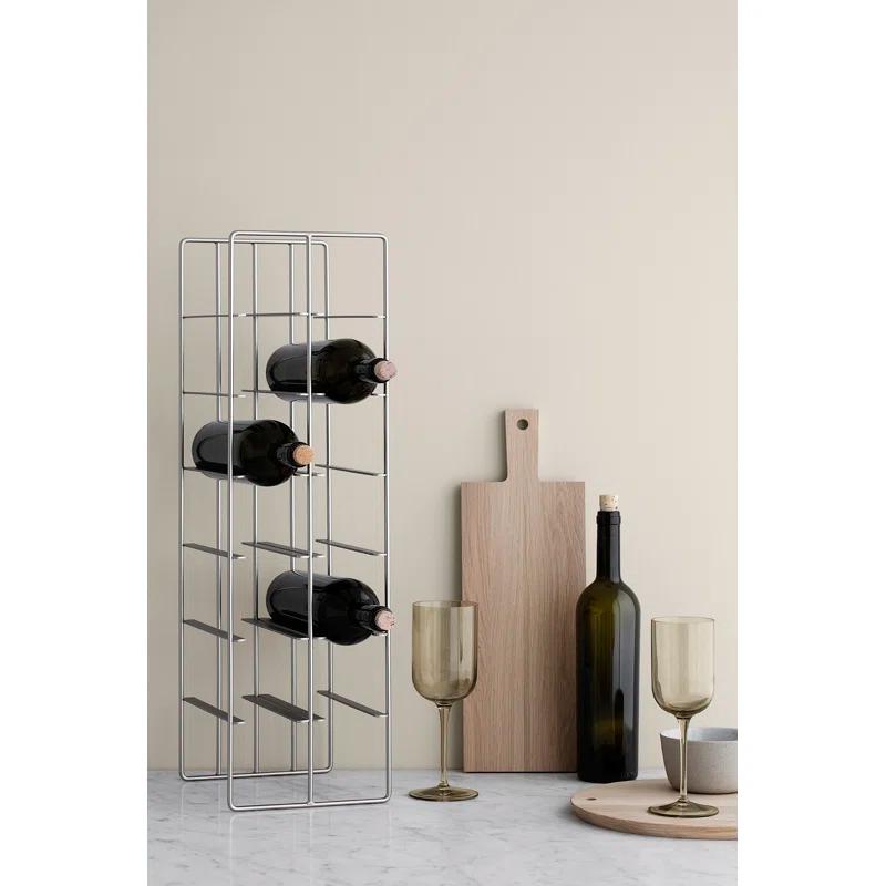 Blomus PILARE 12 Bottle Tabletop Wine Bottle Rack