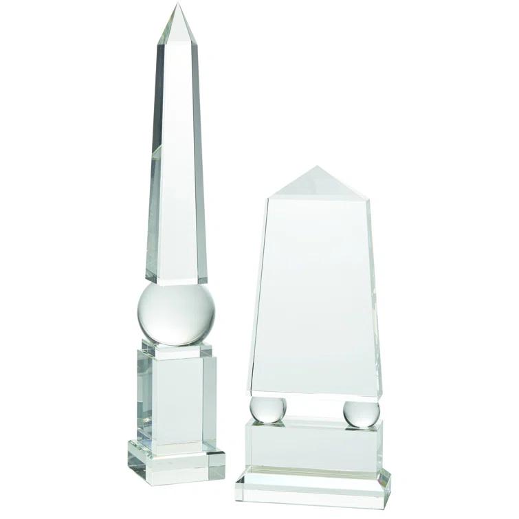 Global Views Crystal Obelisk-Tall