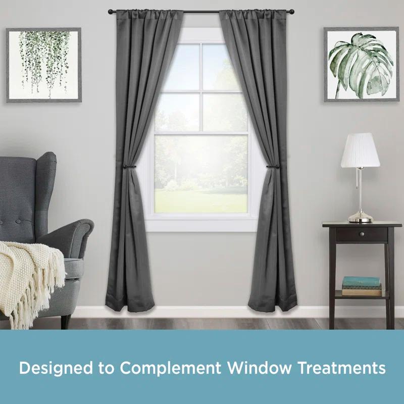 Kenney Ball Holdbacks Steel Curtain Holdback (Set of 2)