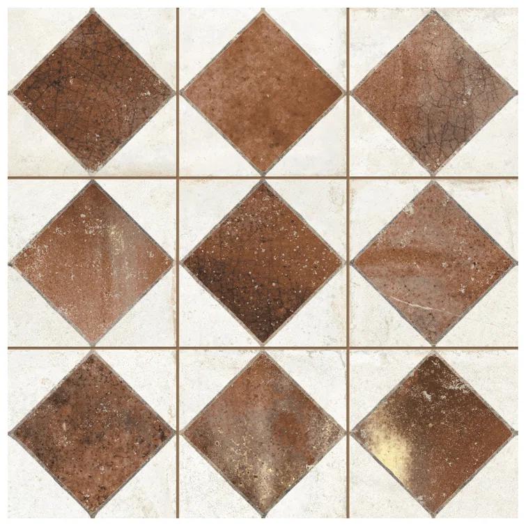 Kings Arles 13 In. X 13 In. Ceramic Floor And Wall Tile