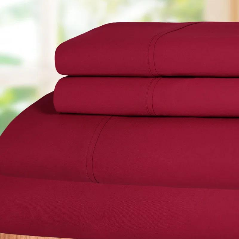 Superior Percale Cotton Woven 300 Thread Count Sheet Set & Reviews | Wayfair