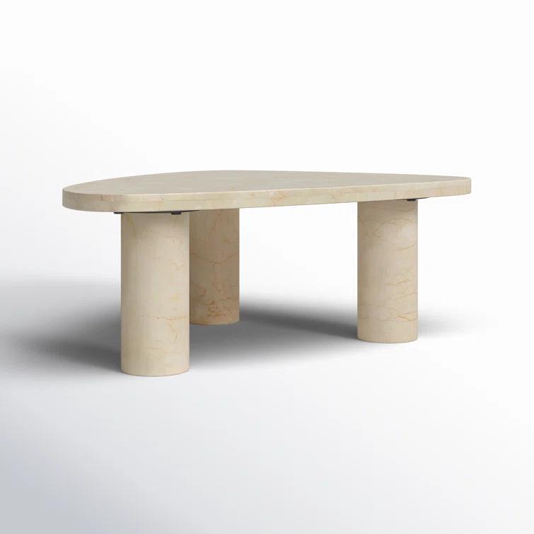 Mariano Coffee Table - Cream Marble / Small