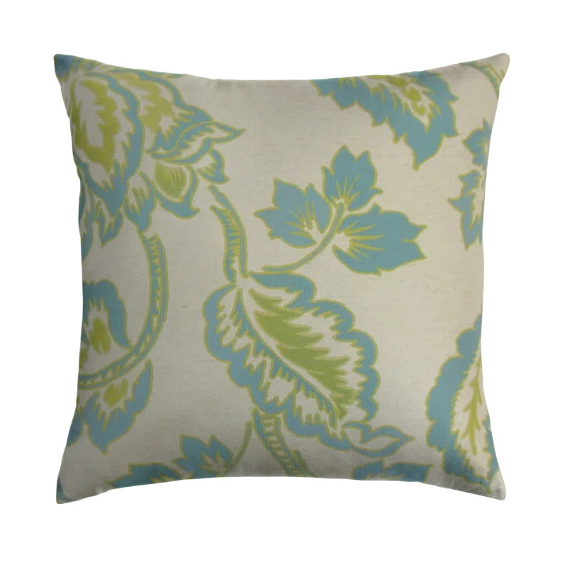 The Pillow Collection Floral Reversible Throw Pillow