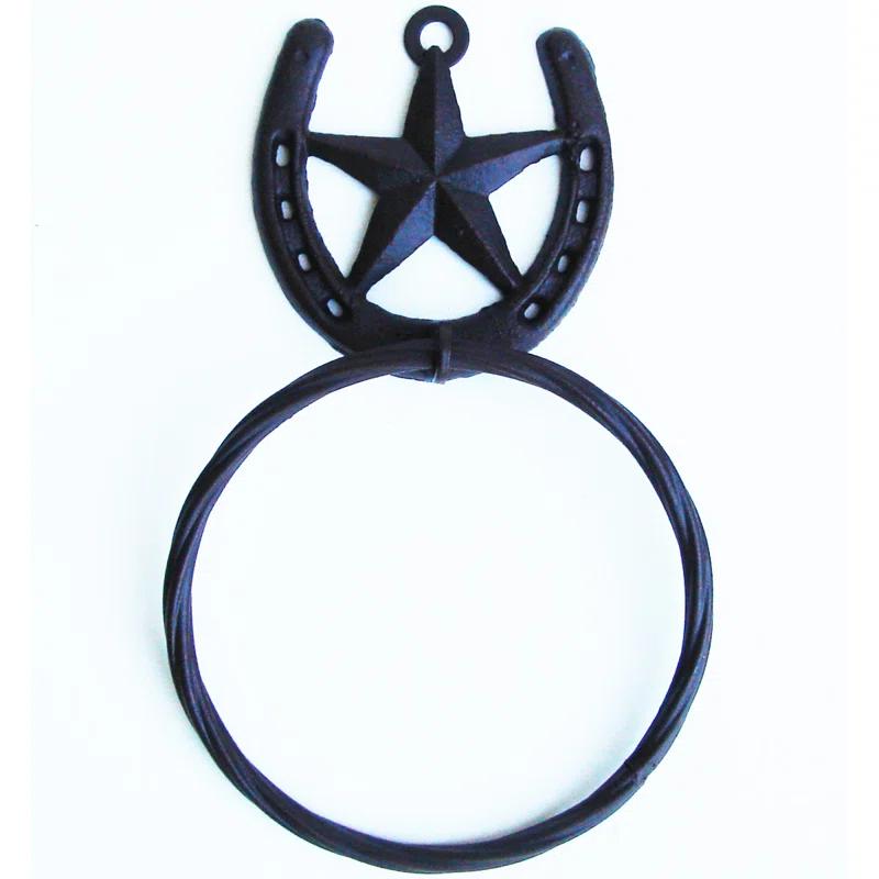 Treasure Gurus TR-HORSESHOE Towel Ring