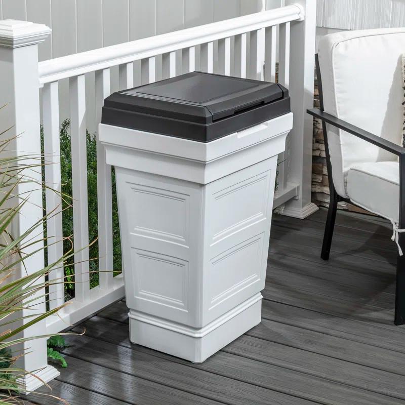 Step2 Step2 Atherton Patio 33 Gallon Trash Can