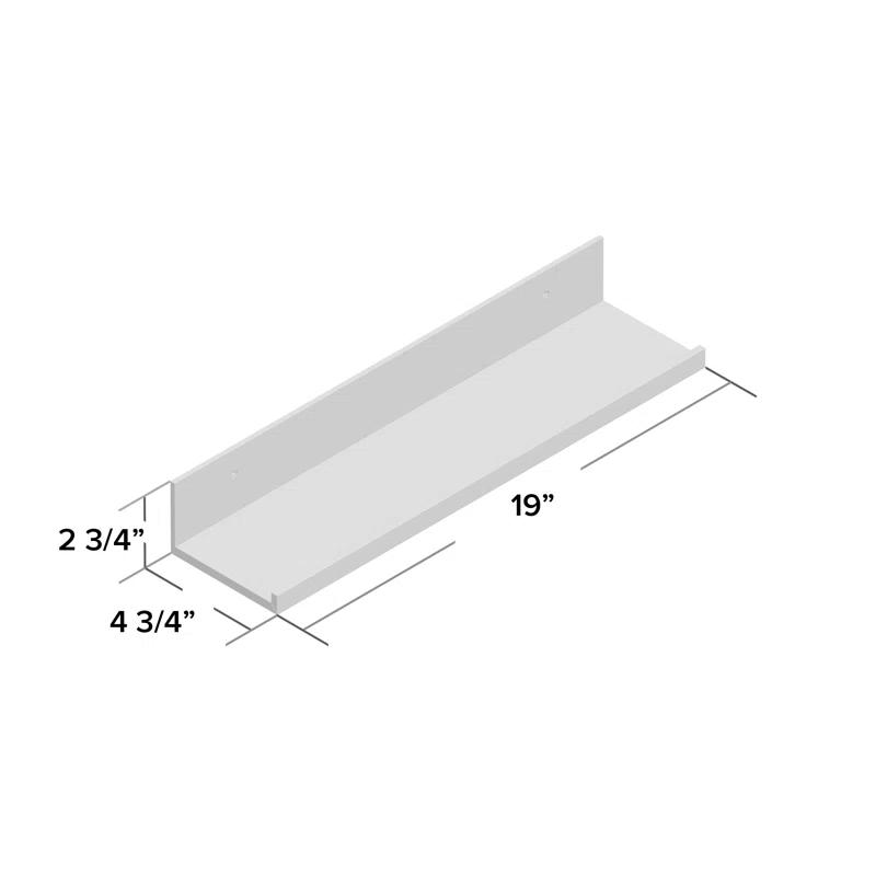 ClosetMaid 19" Floating Ledge Wall Shelf