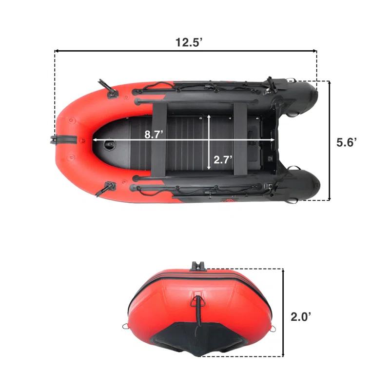 ALEKO Inflatable Fishing Boat
