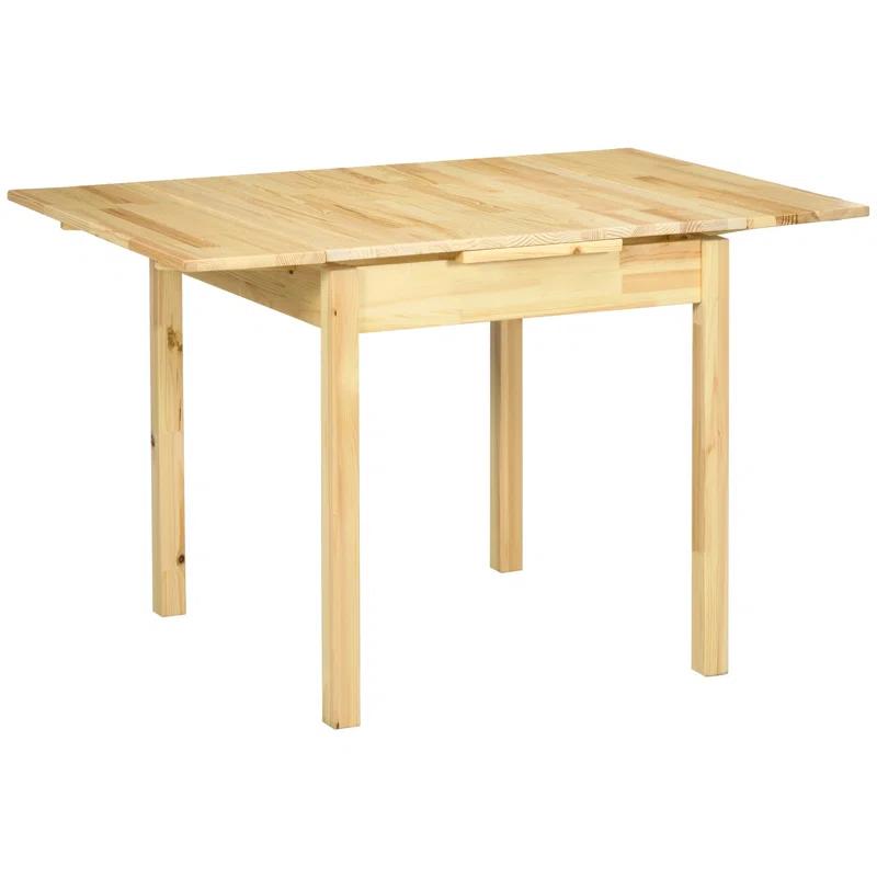 Wrought Studio™ Embri Extendable Pine Dining Table