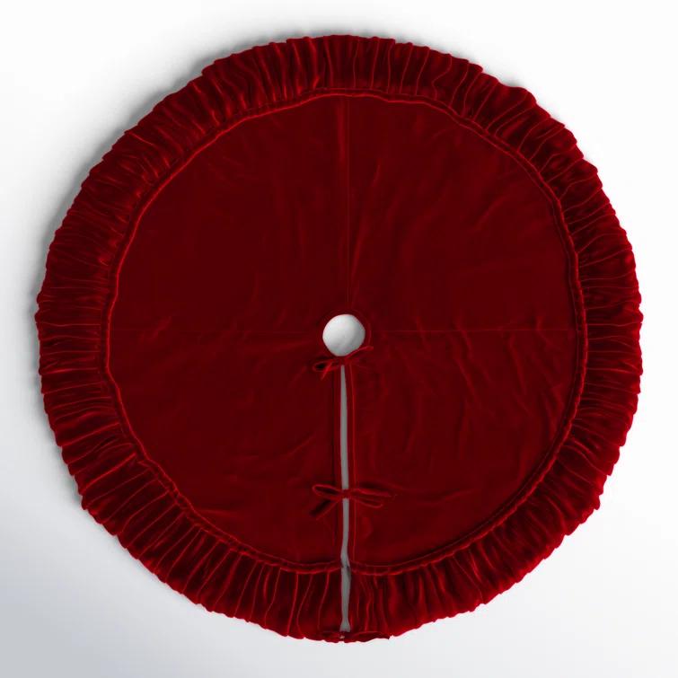 Hubbert Plush Velvet Christmas Textile Collection