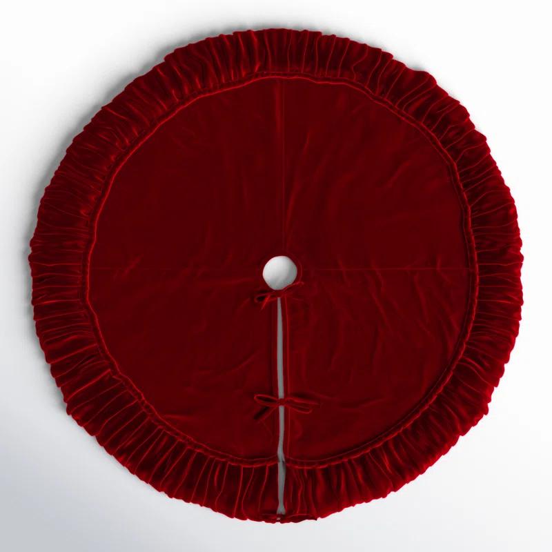 Hubbert Plush Velvet Christmas Textile Collection